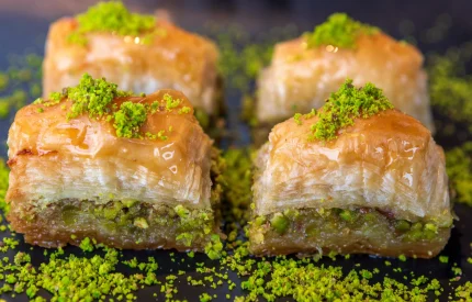 Premium Baklava – 1kg Box (Mixed Flavours)